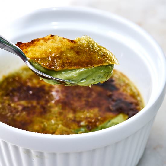 Matcha Creme Brulee