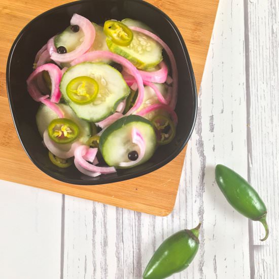 No Cook Refrigerator Pickles