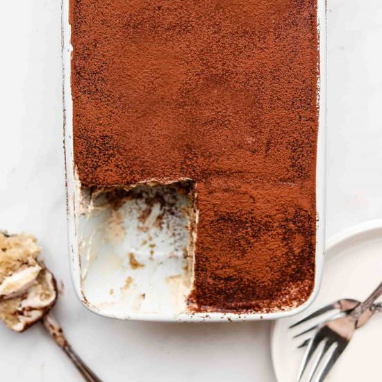 vegan gluten free tiramisu