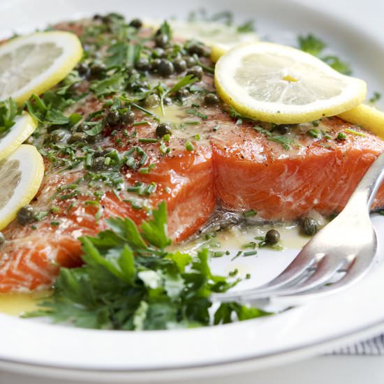 Slow Roasted Salmon