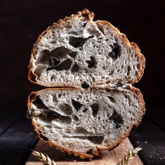 Olive Sourdough Bread