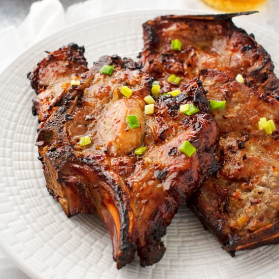 Vietnamese Lemongrass Pork Chop