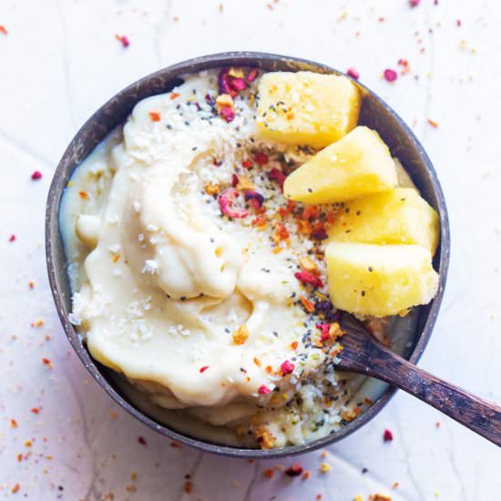 Pina Colada Ice Cream (Dairy Free)