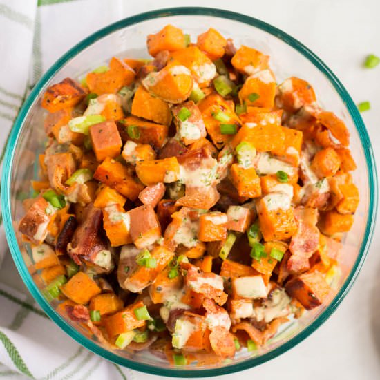 Roasted Sweet Potato Salad