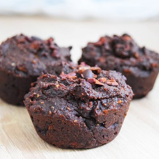 Chocolate Banana Muffins