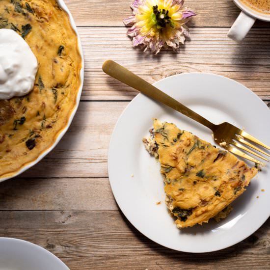 Crustless Vegan Quiche