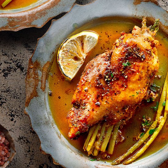 Asparagus Stuffed Chicken Breast