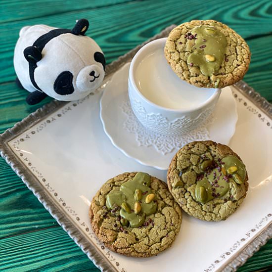 Pistachio cookies