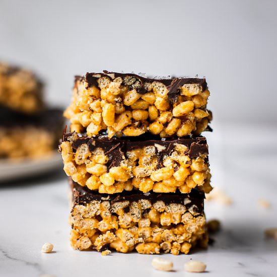 Peanut Butter Rice Crispy Treats