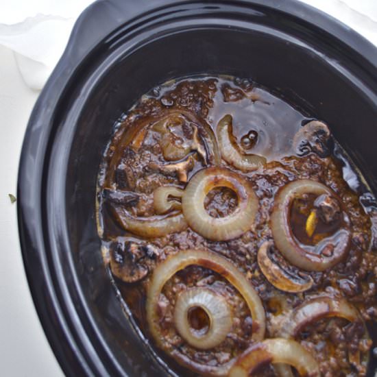 Vegetable Loaded Crockpot Meatloaf