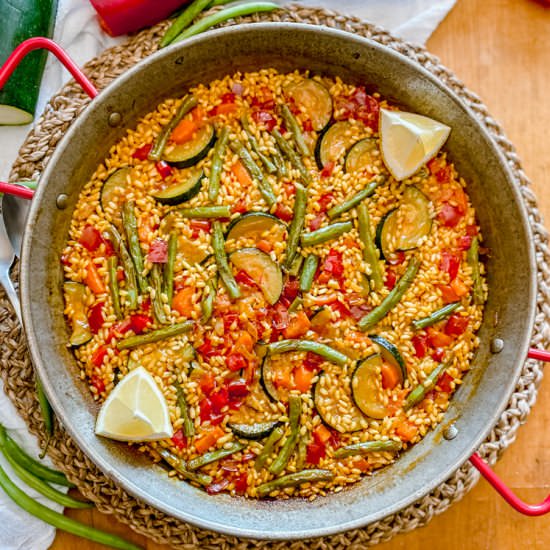 Summer Vegetable Paella