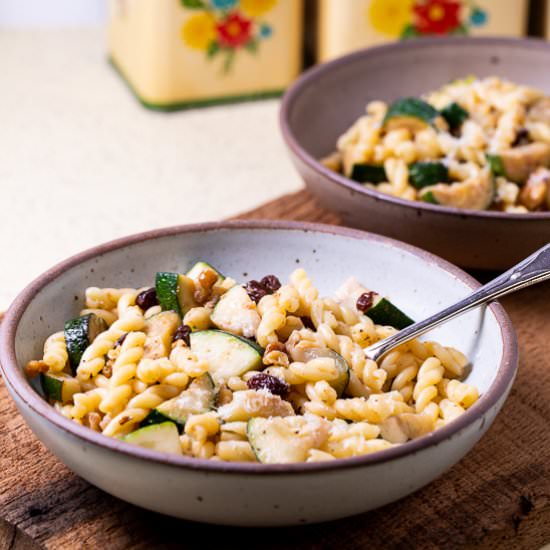 Easy Past with Zucchini
