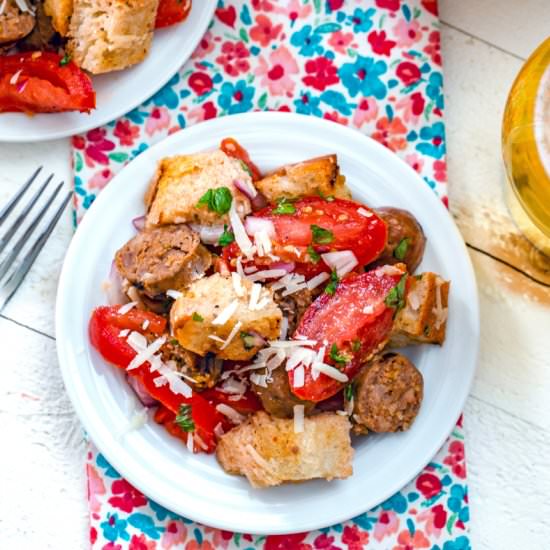 Sausage Panzanella
