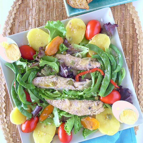 Mackerel in Escabeche Marinade