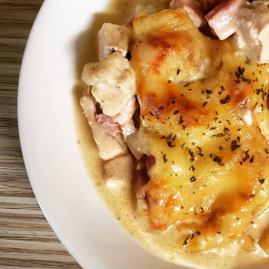 Chicken Cordon Bleu Casserole