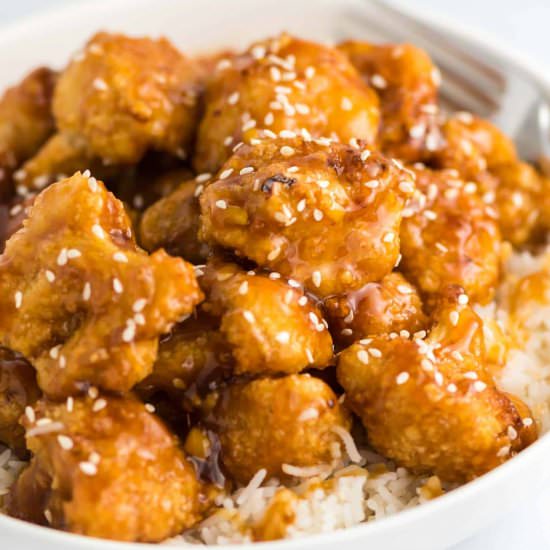 Orange Cauliflower Recipe