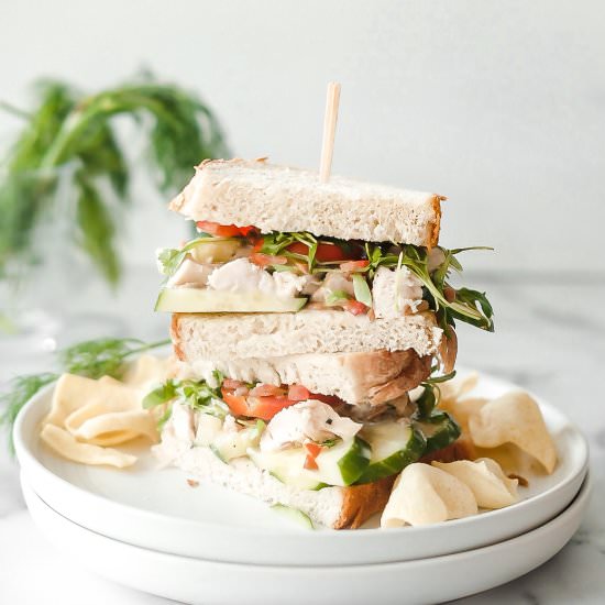 Creamy Dill Chicken Salad