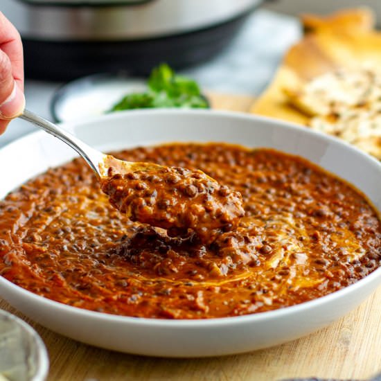 Instant Pot Black Dal Makhani