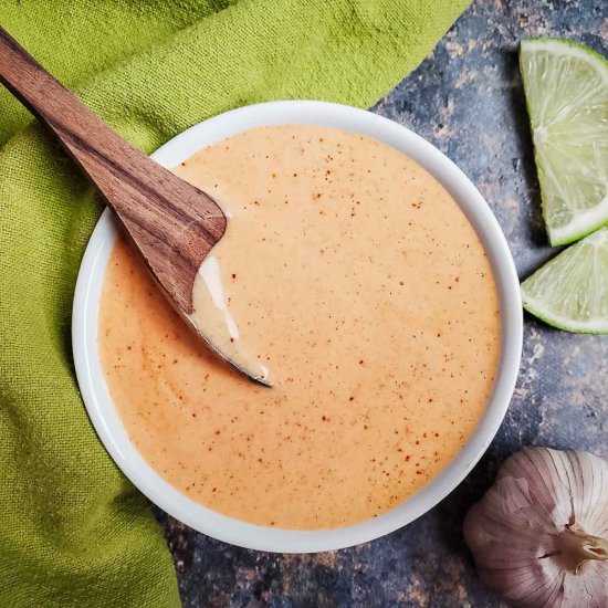 Spicy Chili Garlic Aioli ($0.14)