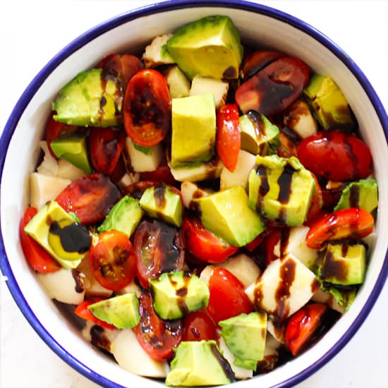 Avocado Caprese Salad