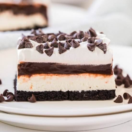 chocolate lasagna!
