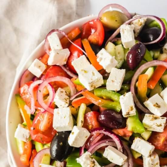 tradional greek salad!