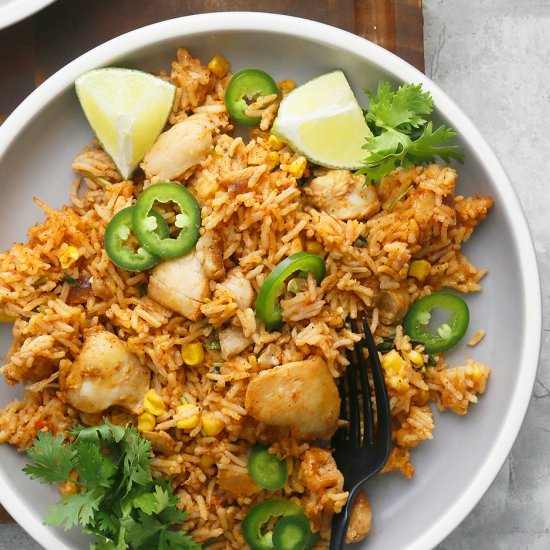Instant Pot Mexican Chicken & Rice