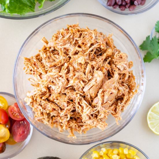 The Best Slow Cooker Salsa Chicken