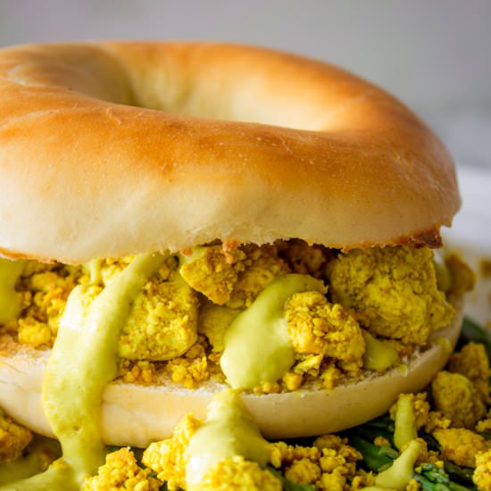 Marinated Tofu Scramble