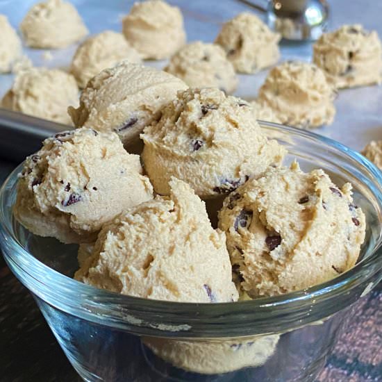 Gluten Free Edible Cookie Dough