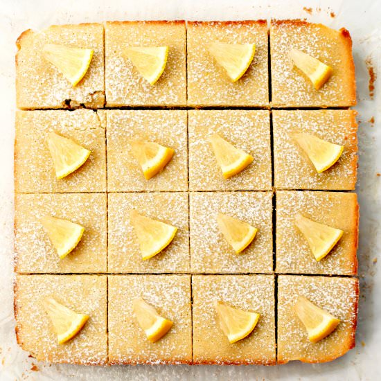 Keto Lemon Bars