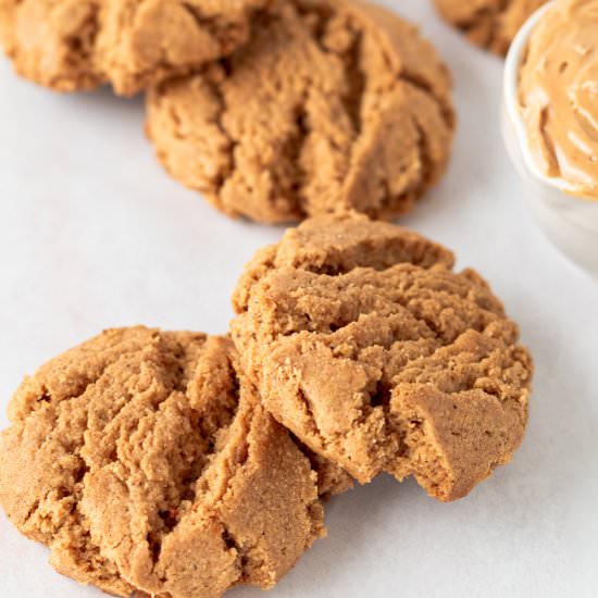 Flourless Peanut Butter Cookies
