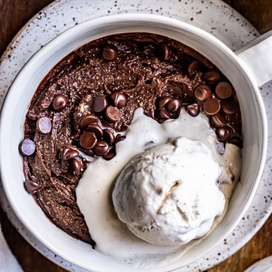 Vegan Chocolate Mug Cake