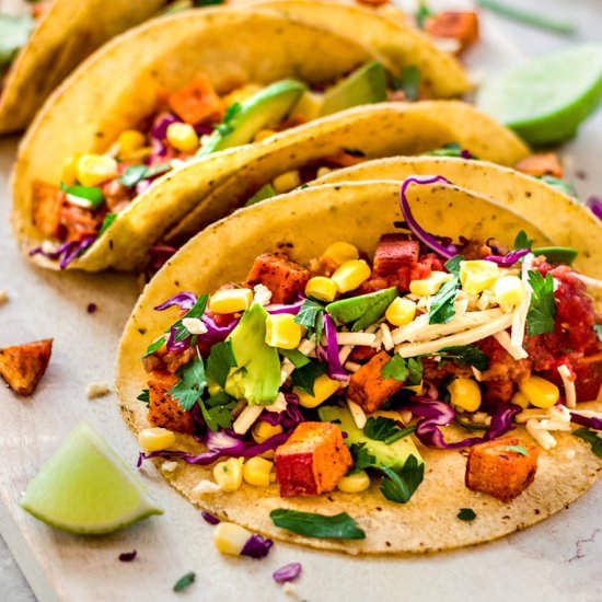 Roasted Sweet Potato Tacos