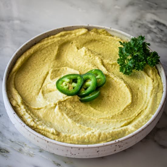 Pineapple Jalapeno Hummus