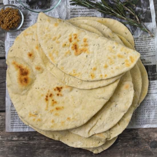 Homemade tortilas