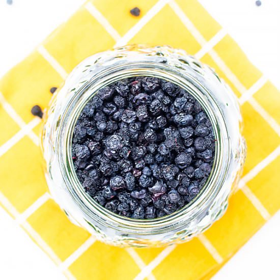 Dried Blueberries