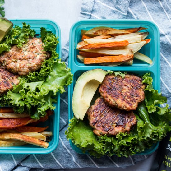 Chicken Zucchini Burgers