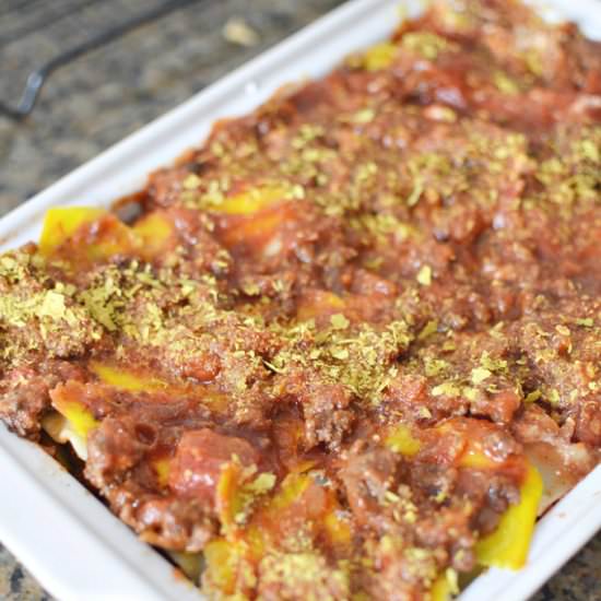 Dairy Free Egg Free Lasagna