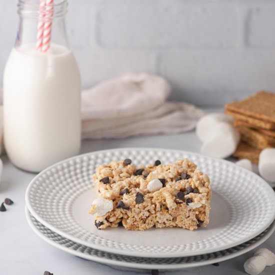 S’mores Rice Krispie Treats