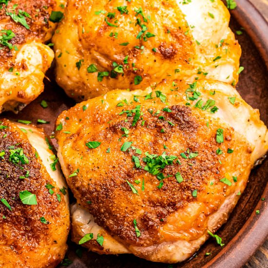 Air Fryer Chicken Thighs