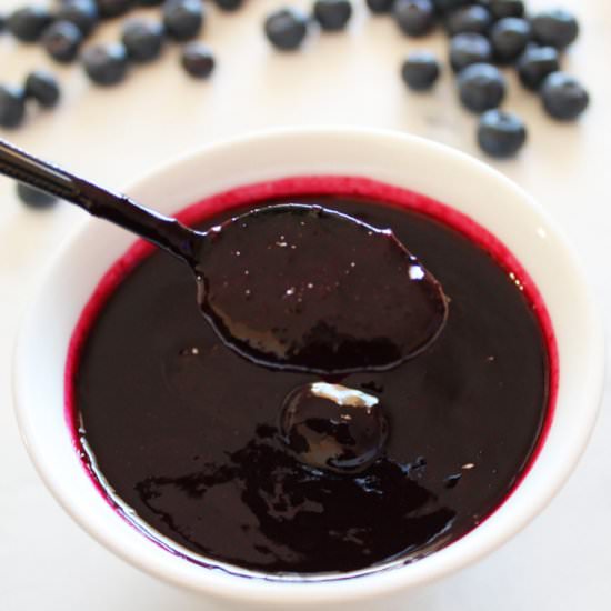 Easy Blueberry Sauce