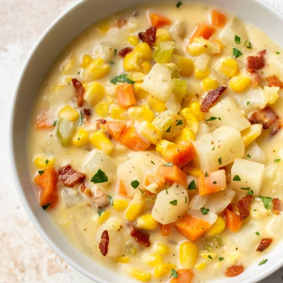 creamy corn chowder