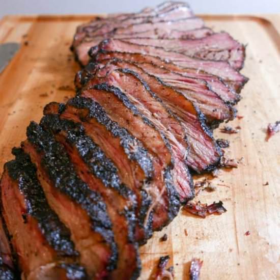 Electric Smoker BBQ Brisket