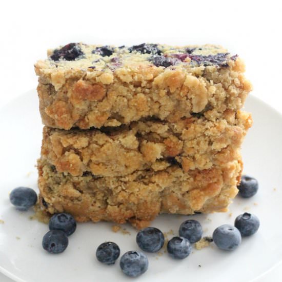 Gluten-Free Blueberry Bread (Vegan)