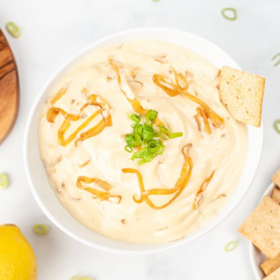 Vegan French Onion Dip