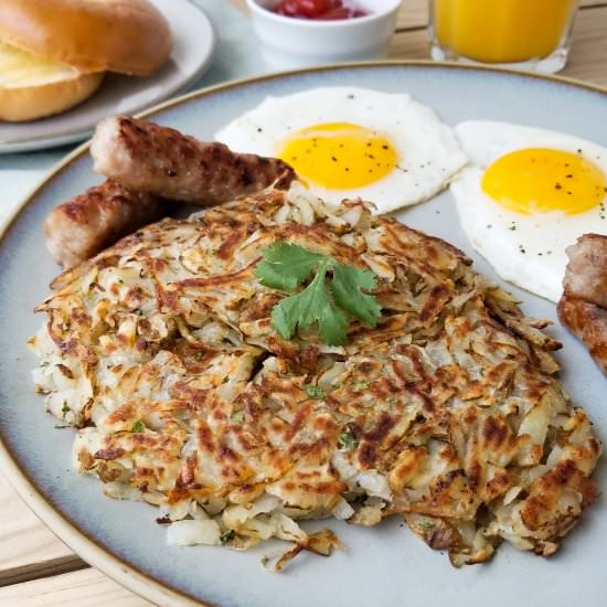 restaurant style hash browns