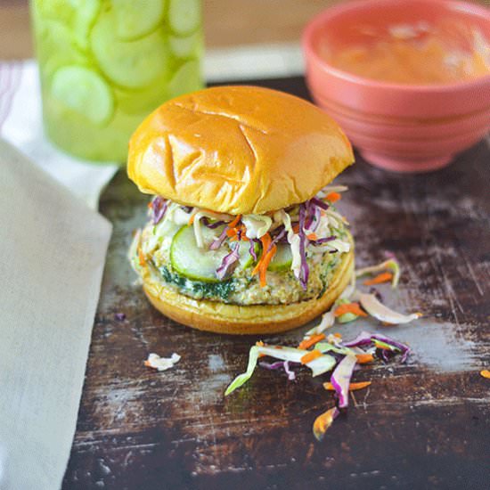 GF Salmon Burgers