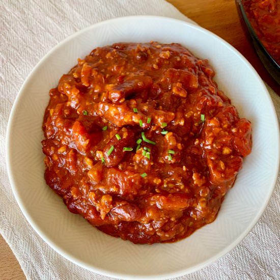 Vegan Walt Disney Copycat Chili