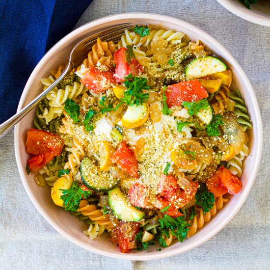 Vegan Lemon Ricotta Pasta